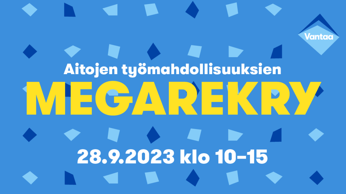 Folka on mukana Megarekry-tapahtumassa Vantaalla 28.9.2023